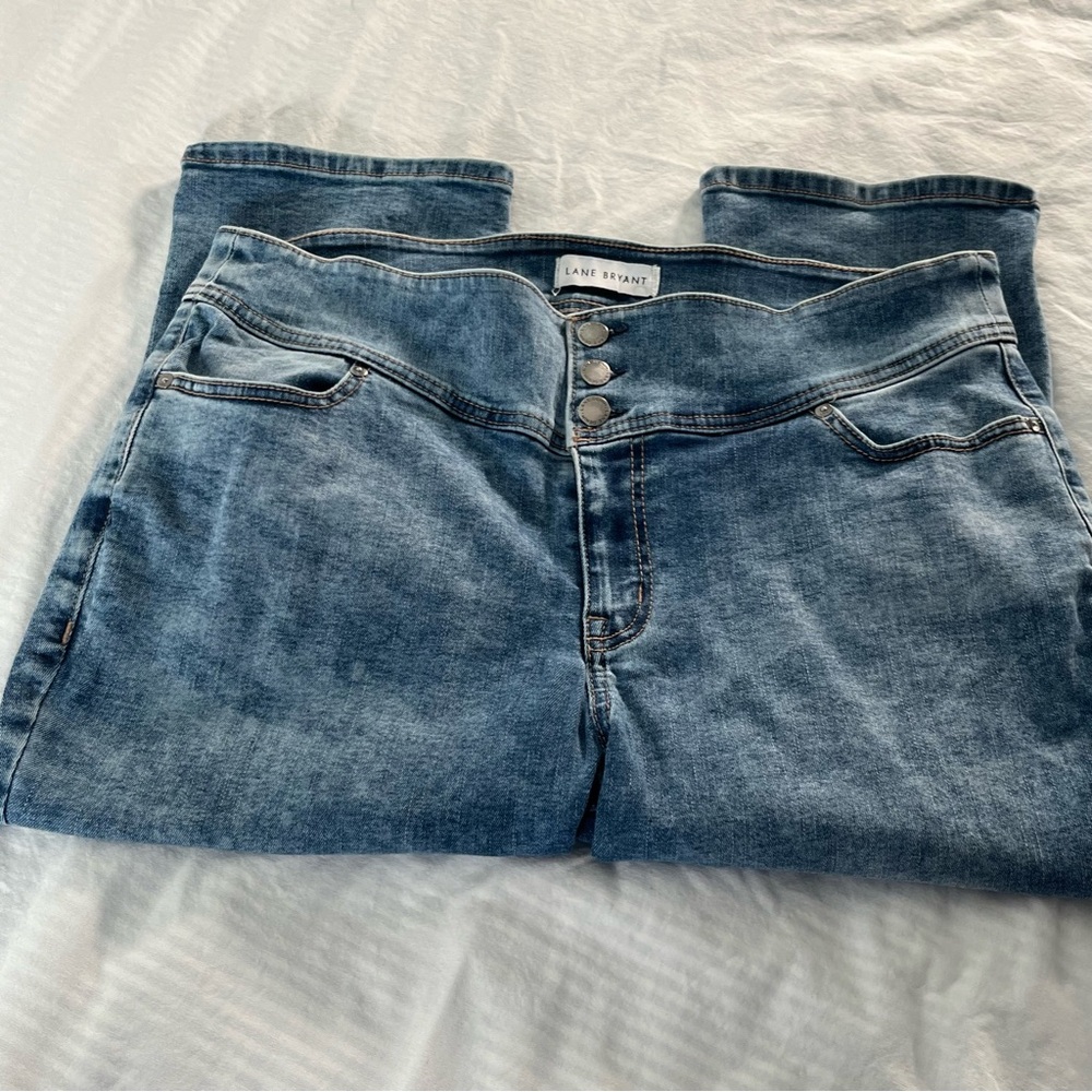 EUC Lane Bryant High Rise Jegging Crop - Size 16